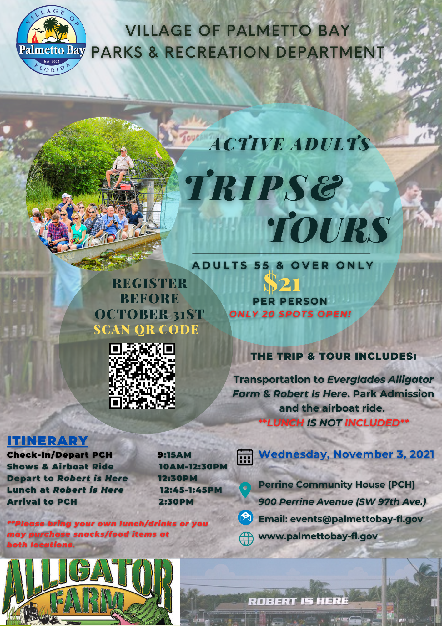 Senior Trip Tour-Nov. 3rd-FINAL Flyer