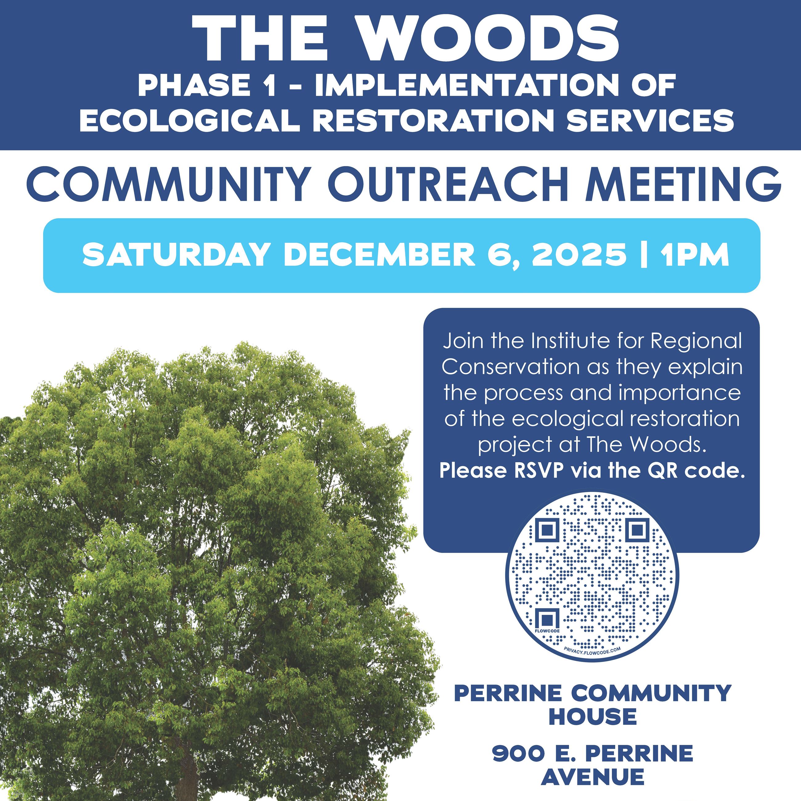 The Woods Stage 1 Community Outreach Meeting square