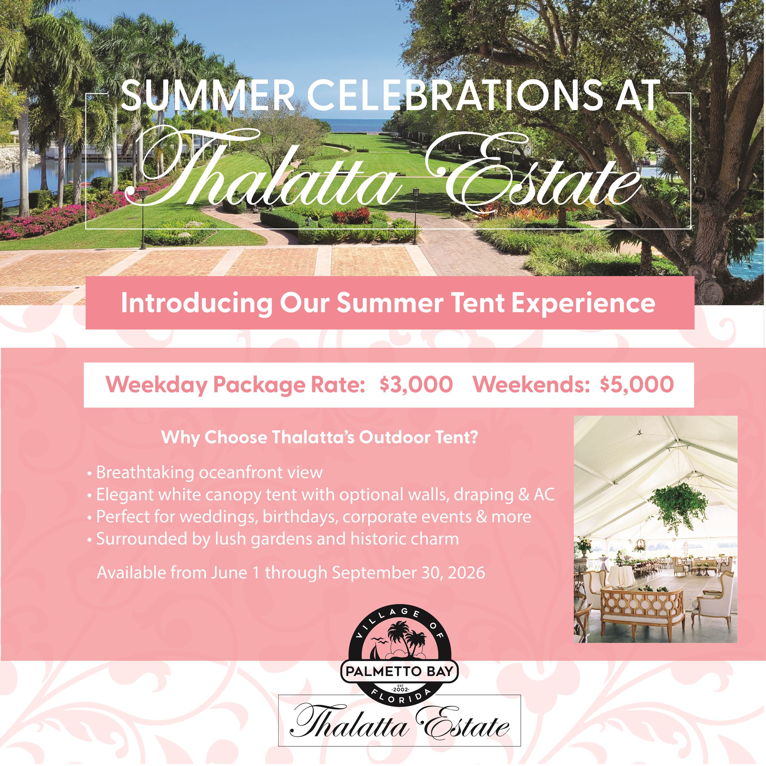 FB Image - Thalatta Summer Tent with Rates