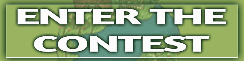 Enter-the-Contest Letters with green background