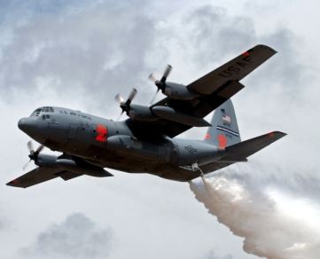 Aerial Spray From Plane