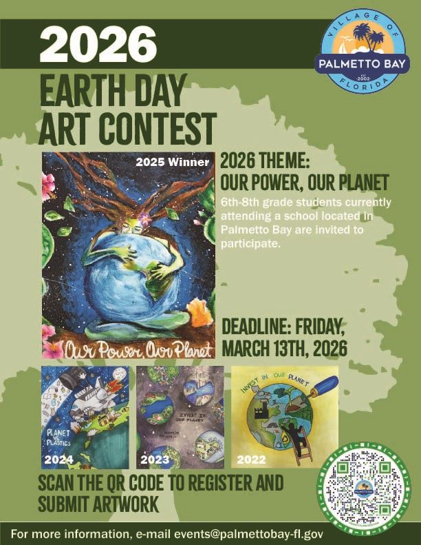 Earth Day Art Contest Flyer